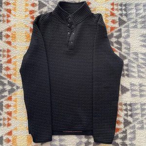 Rhone Gramercy Tech Pullover - Black - M